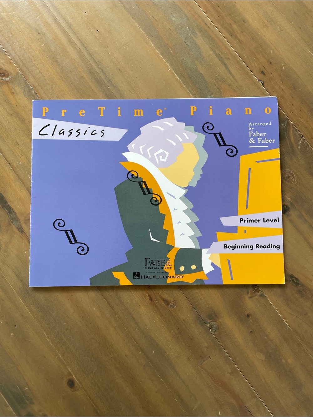 PreTime Piano Classics Primer Level - Piano Method Book